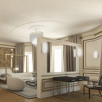Render Suite Hotel P. Nardini Forniture